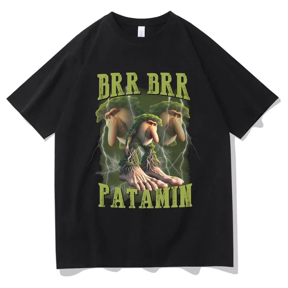 Italian Brainrot Brr Brr Patapim Funny Meme Graphic T-shirts Unisex Vintage Tshirt Men Women Fashion Casual Humor T Shirt Tops
Italian Brainrot Brr Brr Patapim Funny Meme Graphic T-shirts Unisex Vintage Tshirt Men Women Fashion Casual Humor T Shirt Tops