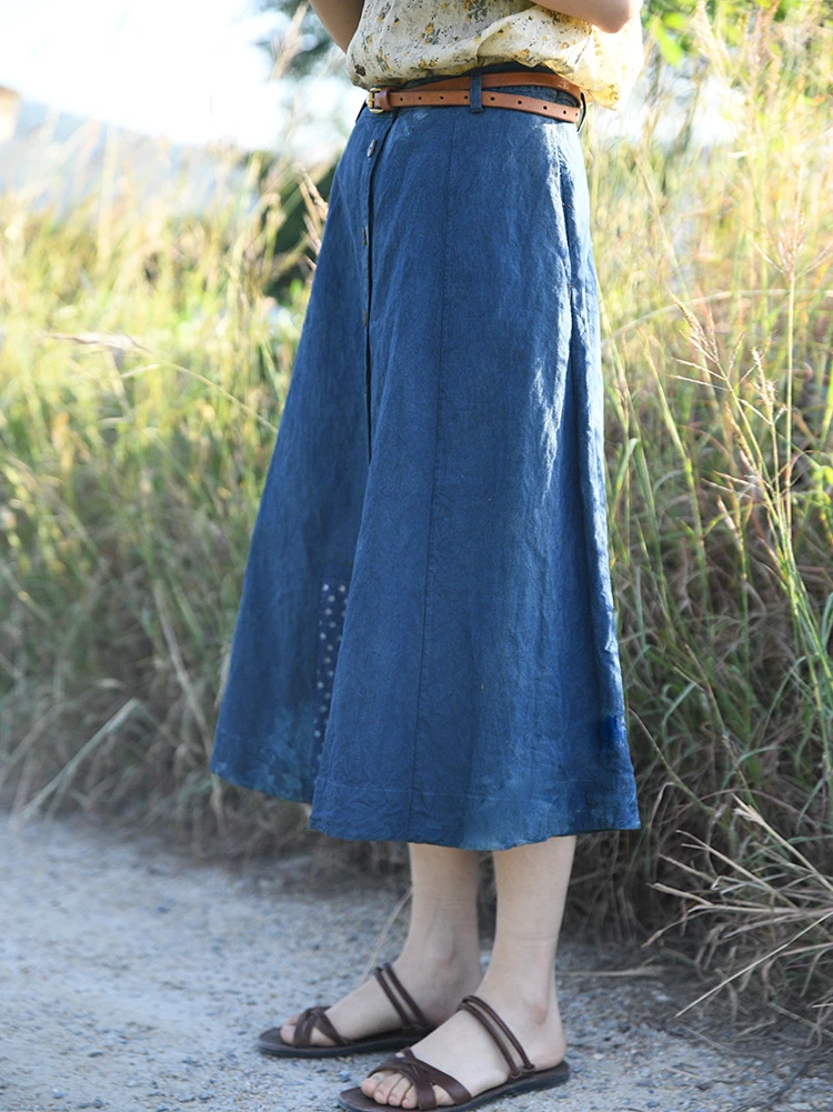 Original Design Cotton Linen Asymmetrical A-Line Skirt Summer Split Midi Skirt 2SS200 Women's Faion Spring Autumn
Original Design Cotton Linen Asymmetrical A-Line Skirt Summer Split Midi Skirt 2SS200 Women's Faion Spring Autumn