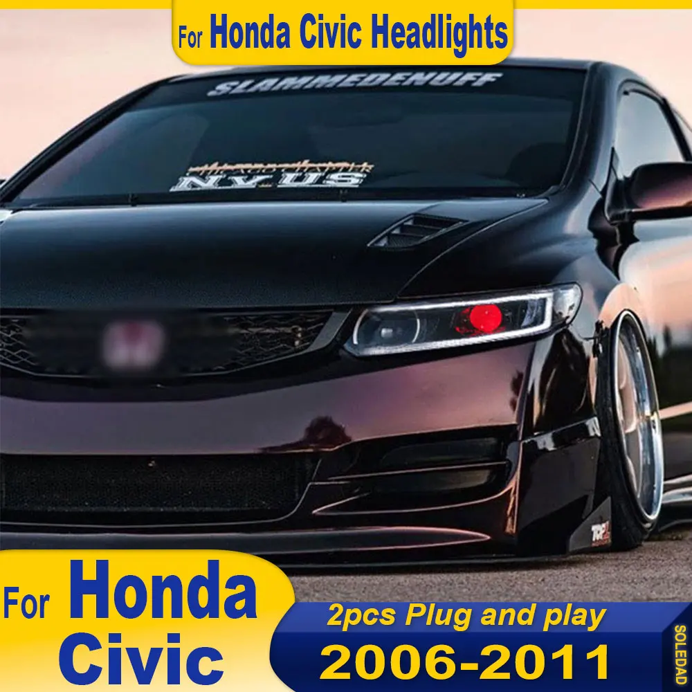 Автомобильные фары для Honda Civic, фара 2006-2011, Civic FD2, фары DRL, указатель поворота, дальний свет, аксессуары для линз проектора
Автомобильные фары для Honda Civic, фара 2006-2011, Civic FD2, фары DRL, указатель поворота, дальний свет, аксессуары для линз проектора