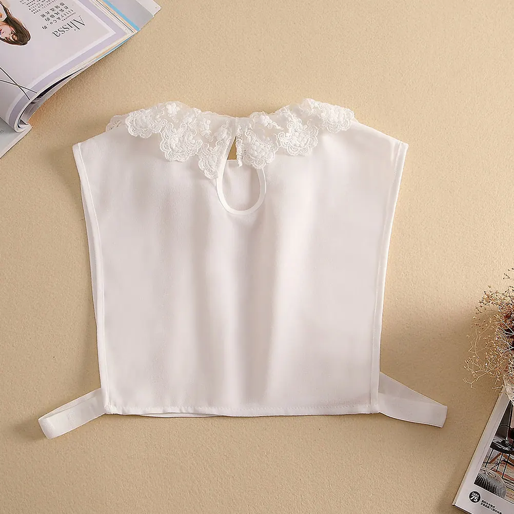 Half Shirt Blouse Detachable Fake Collar White Women Ladies Girls Adjustable Hidden Design Easy Match Dresses T-Shirts Sweaters
Half Shirt Blouse Detachable Fake Collar White Women Ladies Girls Adjustable Hidden Design Easy Match Dresses T-Shirts Sweaters