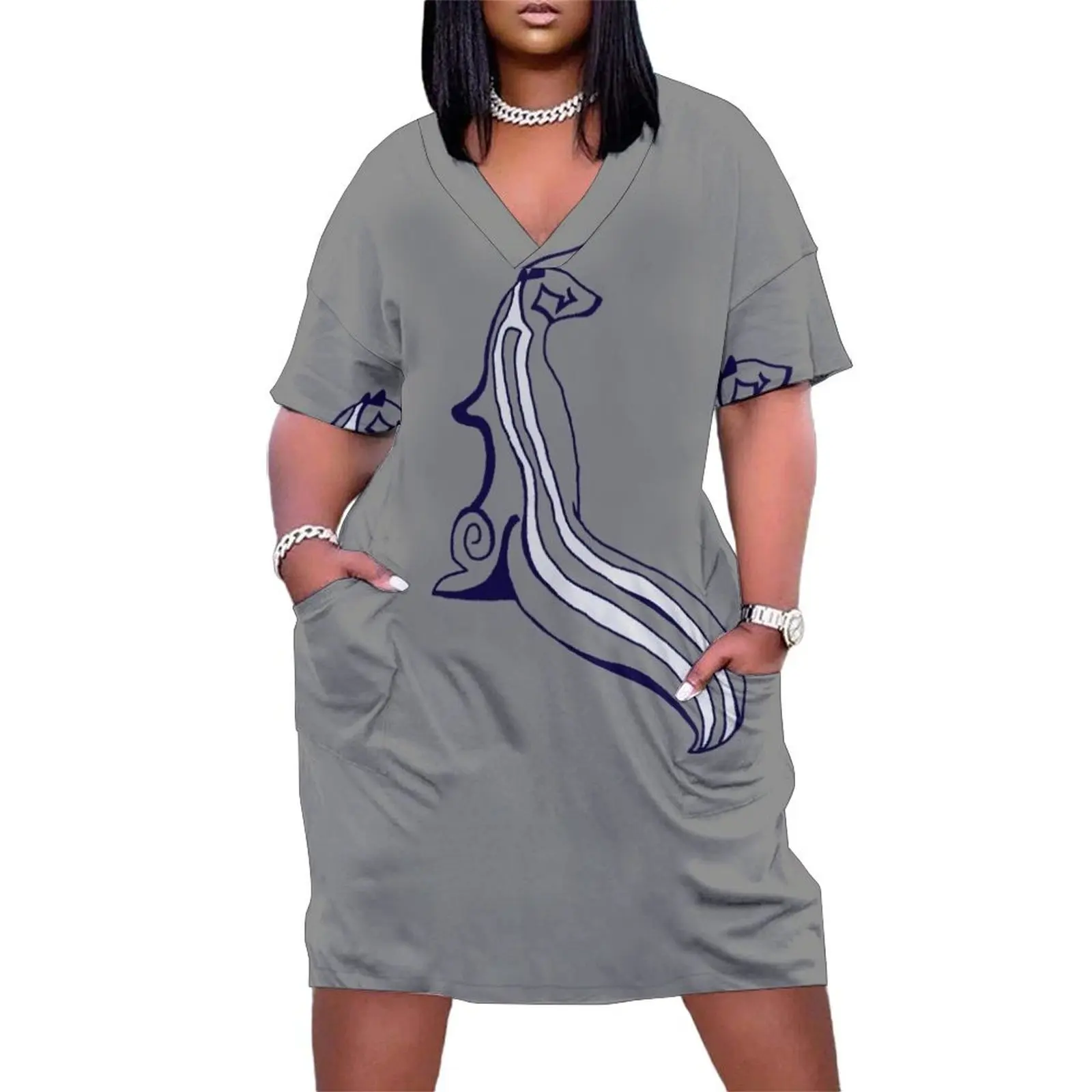 Inked Skunk Loose Pocket Dress Evening dresses summer dress dresses ladies 2025 summer
Inked Skunk Loose Pocket Dress Evening dresses summer dress dresses ladies 2025 summer