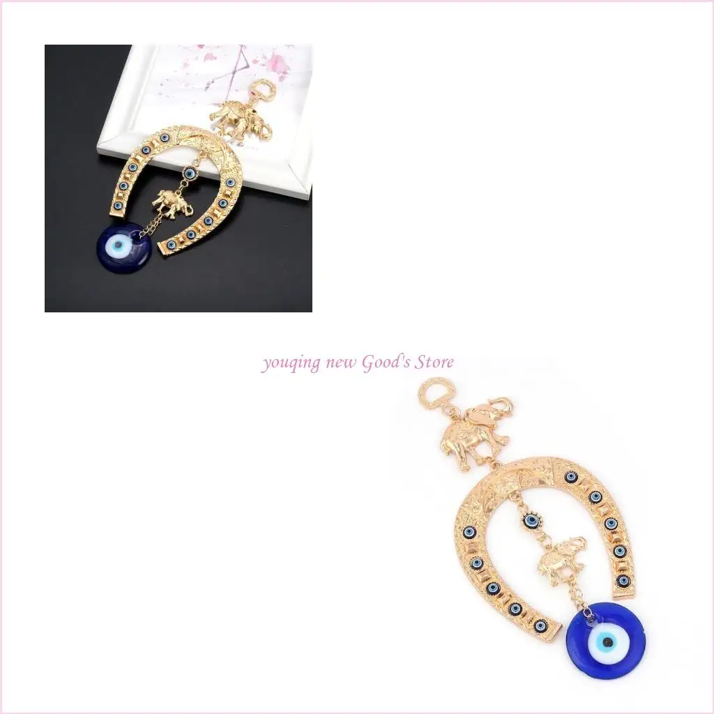 57QA Elephant Pendant Horseshoe Car Wall Hanging Decor Home Car Ornament
57QA Elephant Pendant Horseshoe Car Wall Hanging Decor Home Car Ornament