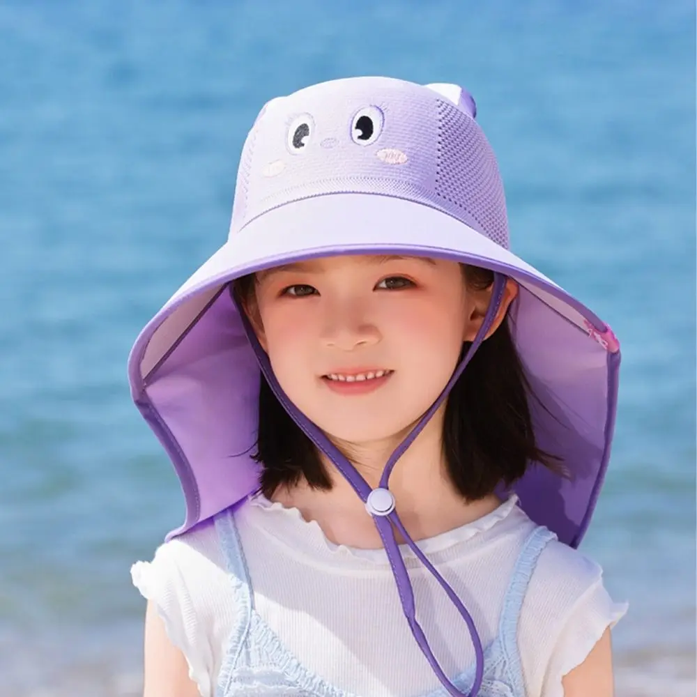 Big Brim Baby Fisherman Hat Cartoon Sun Protection Sunscreen Hat Extended Shawl Neck Cover Children Beach Cap
Big Brim Baby Fisherman Hat Cartoon Sun Protection Sunscreen Hat Extended Shawl Neck Cover Children Beach Cap