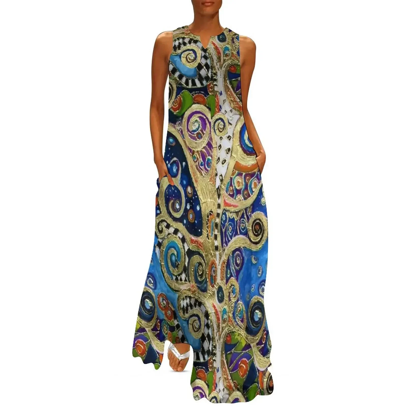 The Changing Seasons of Klimt Long Dress long sleeve dress dresses summer summer dresses womens 2025 Beachwear Dress
The Changing Seasons of Klimt Long Dress long sleeve dress dresses summer summer dresses womens 2025 Beachwear Dress
