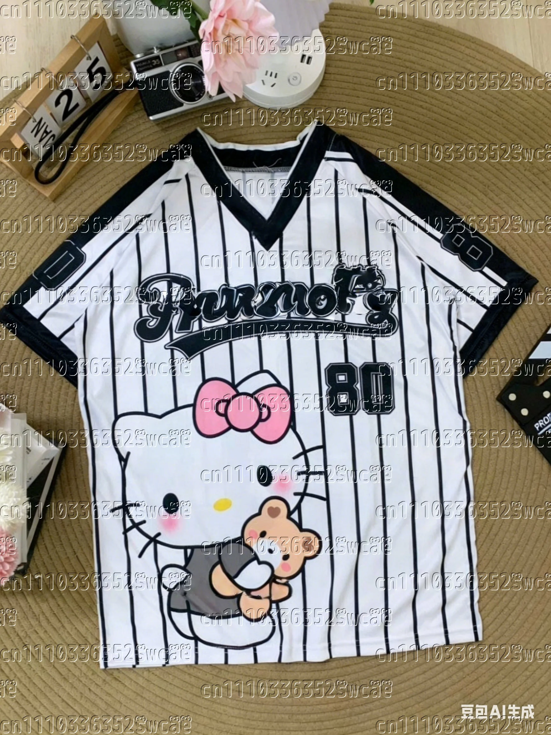 Sanrio Family Hello Kitty Series American Street Style Shirt Summer T-shirt Extra Large Size Adult Top New Maternity Clothing
Sanrio Family Hello Kitty Series American Street Style Shirt Summer T-shirt Extra Large Size Adult Top New Maternity Clothing