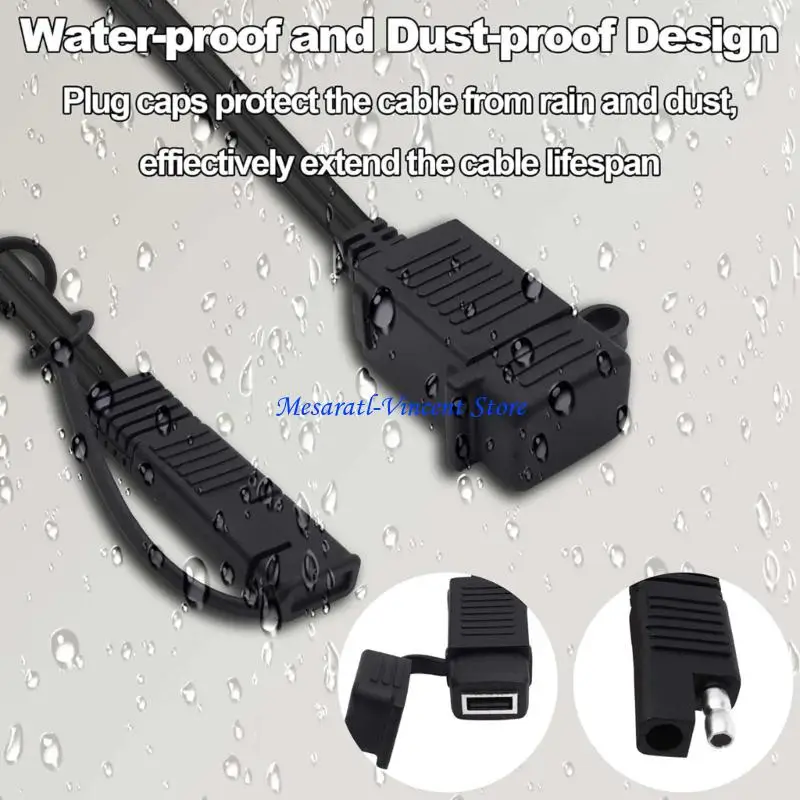 A70F Waterproof SAE To USB Converter Cable For Phone Charging On Motorcycle Bike
A70F Waterproof SAE To USB Converter Cable For Phone Charging On Motorcycle Bike