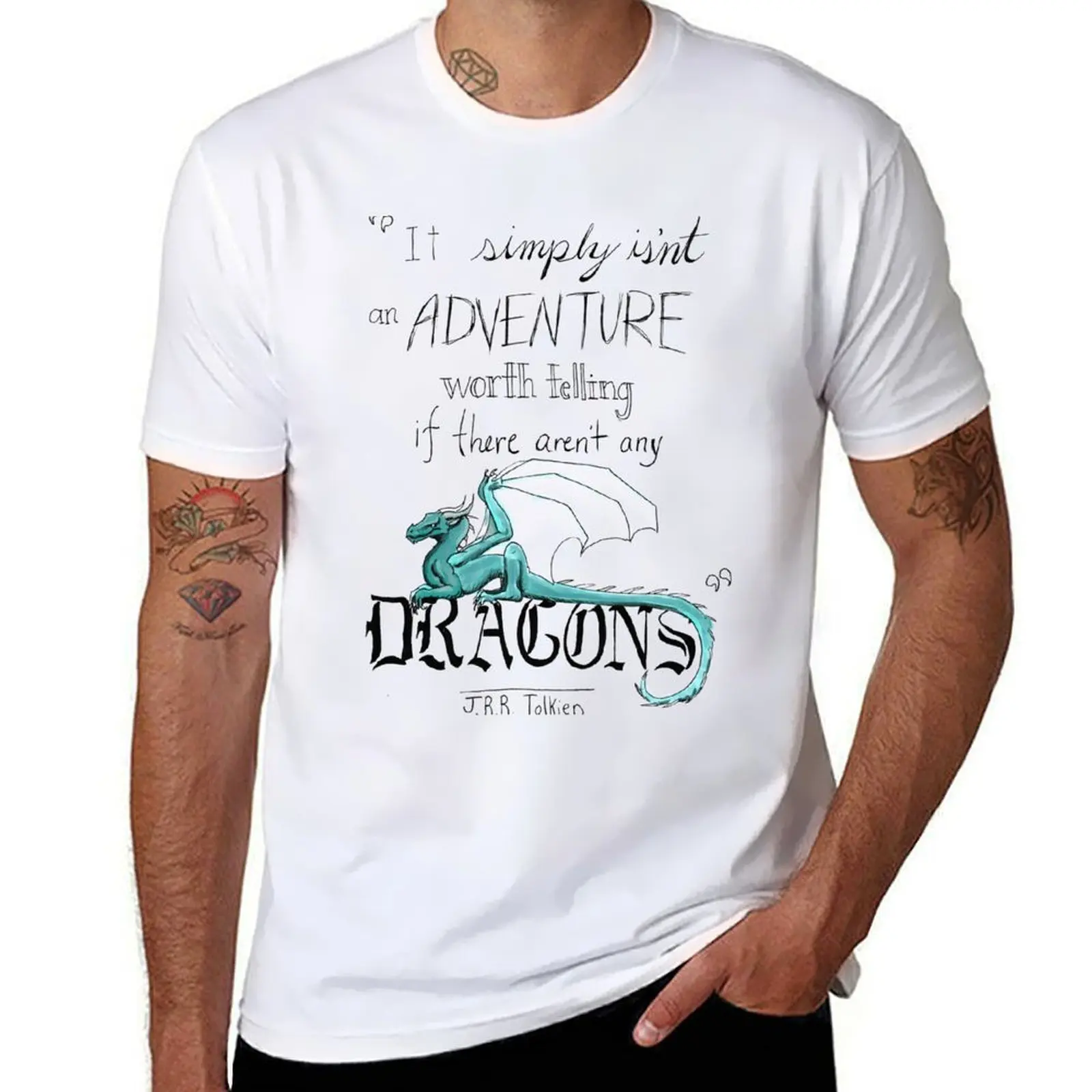 J.R.R. Tolkien Dragon quote T-Shirt t shirts designer graphic t shirts for man T-Shirt
J.R.R. Tolkien Dragon quote T-Shirt t shirts designer graphic t shirts for man T-Shirt