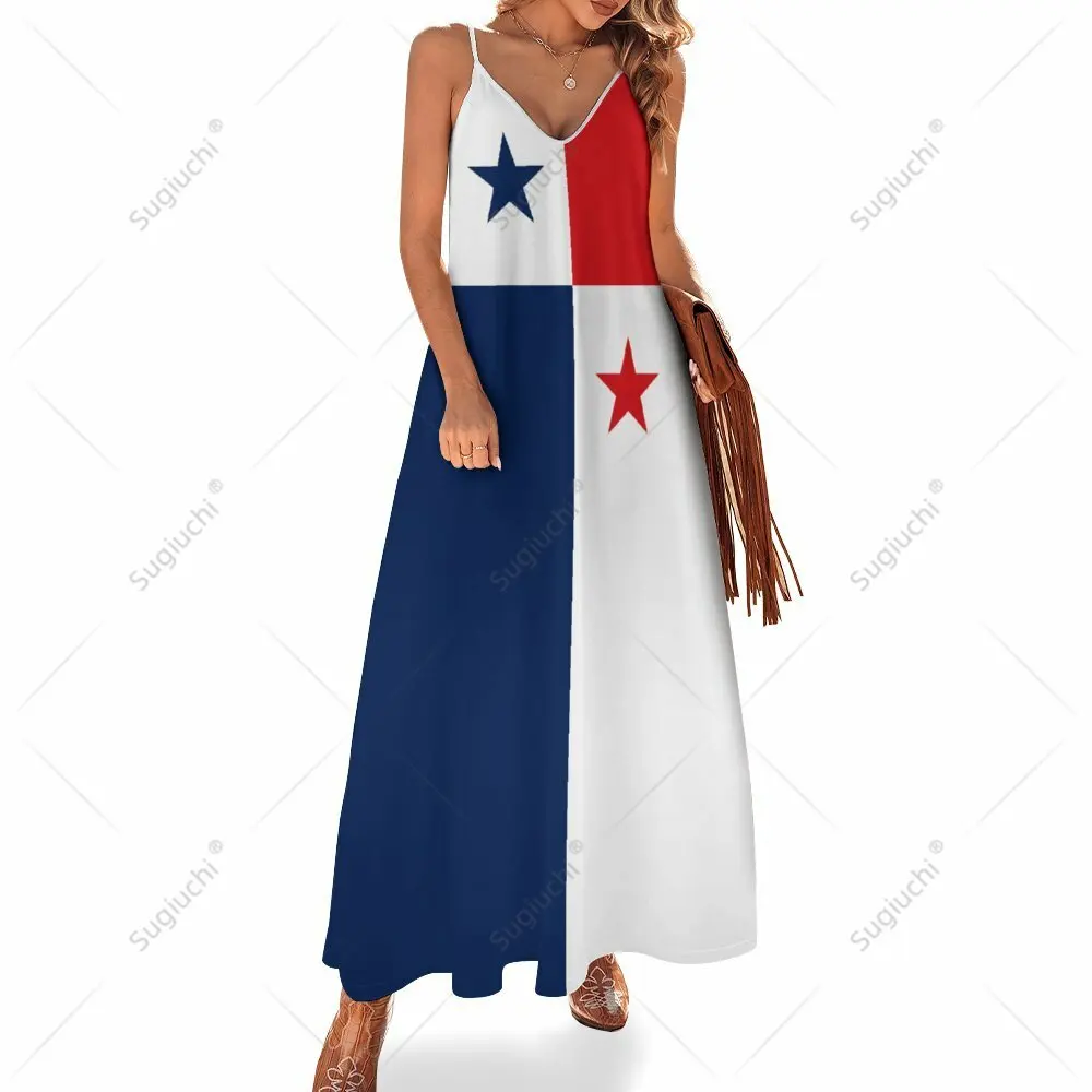 Long Dresses Dress Panama Flag Print New Casual Sleeveless Women's V-Neck Printed Dress Swing Retro Dresses
Long Dresses Dress Panama Flag Print New Casual Sleeveless Women's V-Neck Printed Dress Swing Retro Dresses