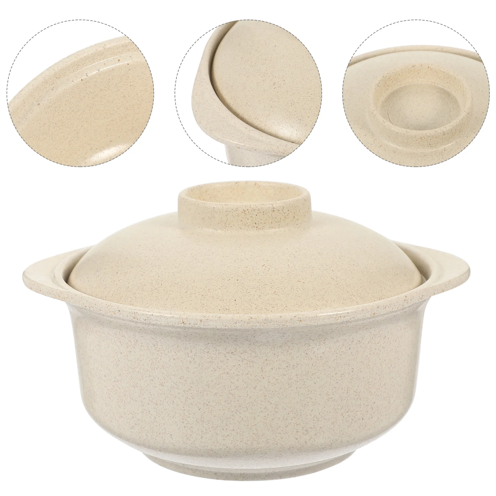 Wheat Children's Bowl Ramen Household Soup Straw Double Handle Rice Husk Fiber Versatile Noodle Storage Container
Wheat Children's Bowl Ramen Household Soup Straw Double Handle Rice Husk Fiber Versatile Noodle Storage Container