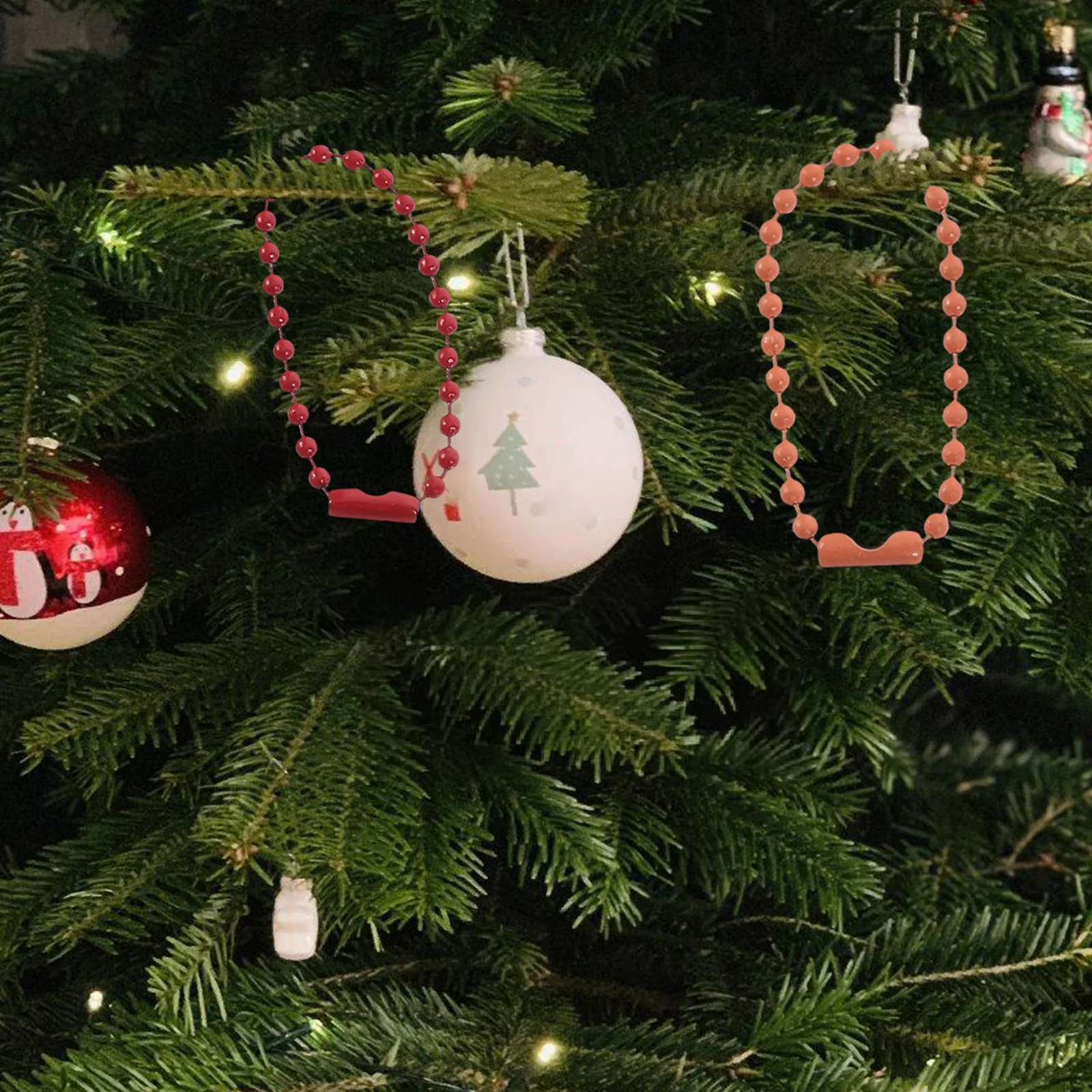 100 Pcs Colorful Beaded Chain Bulk Chains for Necklaces Christmas Decoration Clasp Dog Tag Tree Crafts Key
100 Pcs Colorful Beaded Chain Bulk Chains for Necklaces Christmas Decoration Clasp Dog Tag Tree Crafts Key