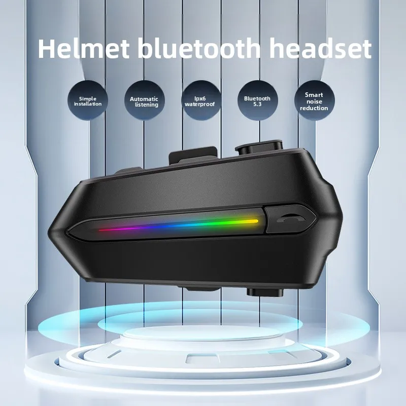 Шлем Bluetooth-совместимые наушники 5.3, езда на мотоцикле, IPX6, водонепроницаемые наушники для голосового звонка, шлем, светодиодный цветной свет
Шлем Bluetooth-совместимые наушники 5.3, езда на мотоцикле, IPX6, водонепроницаемые наушники для голосового звонка, шлем, светодиодный цветной свет