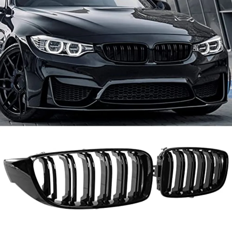 F32 Grille, Front Kidney Grille Grill Compatible for 4 Series F32 F33 F36 2014-2019 M3 F80 M4 F82 (2015-2019) ( Grills, 2pcs
F32 Grille, Front Kidney Grille Grill Compatible for 4 Series F32 F33 F36 2014-2019 M3 F80 M4 F82 (2015-2019) ( Grills, 2pcs