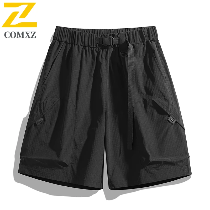 Men Casual Pants American Quick Drying Lightweight Breathable Workwear Shorts Elastic Waist Buckle Design Camping Hiking Shorts
Men Casual Pants American Quick Drying Lightweight Breathable Workwear Shorts Elastic Waist Buckle Design Camping Hiking Shorts