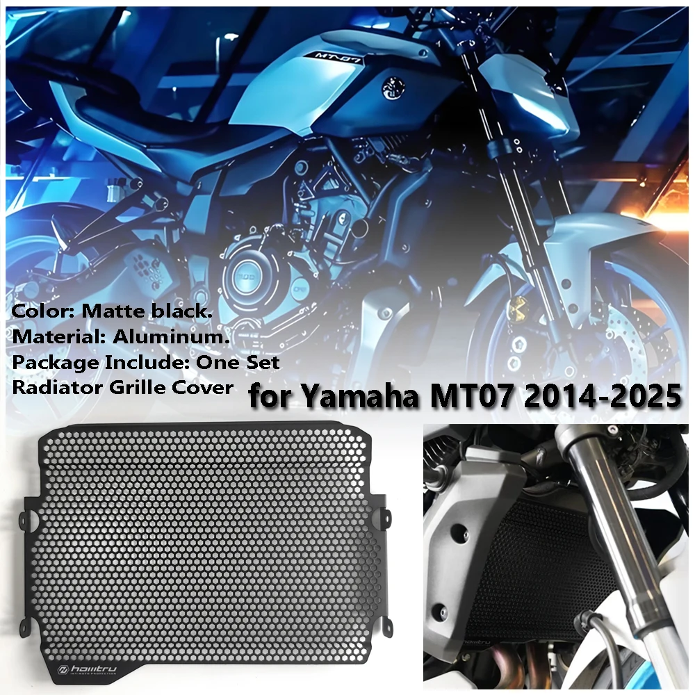 Honeycomb shape Motorcycle Grille Cover Protection Radiator Core Guards for Yamaha MT07 MT-07 2014-2025
Honeycomb shape Motorcycle Grille Cover Protection Radiator Core Guards for Yamaha MT07 MT-07 2014-2025