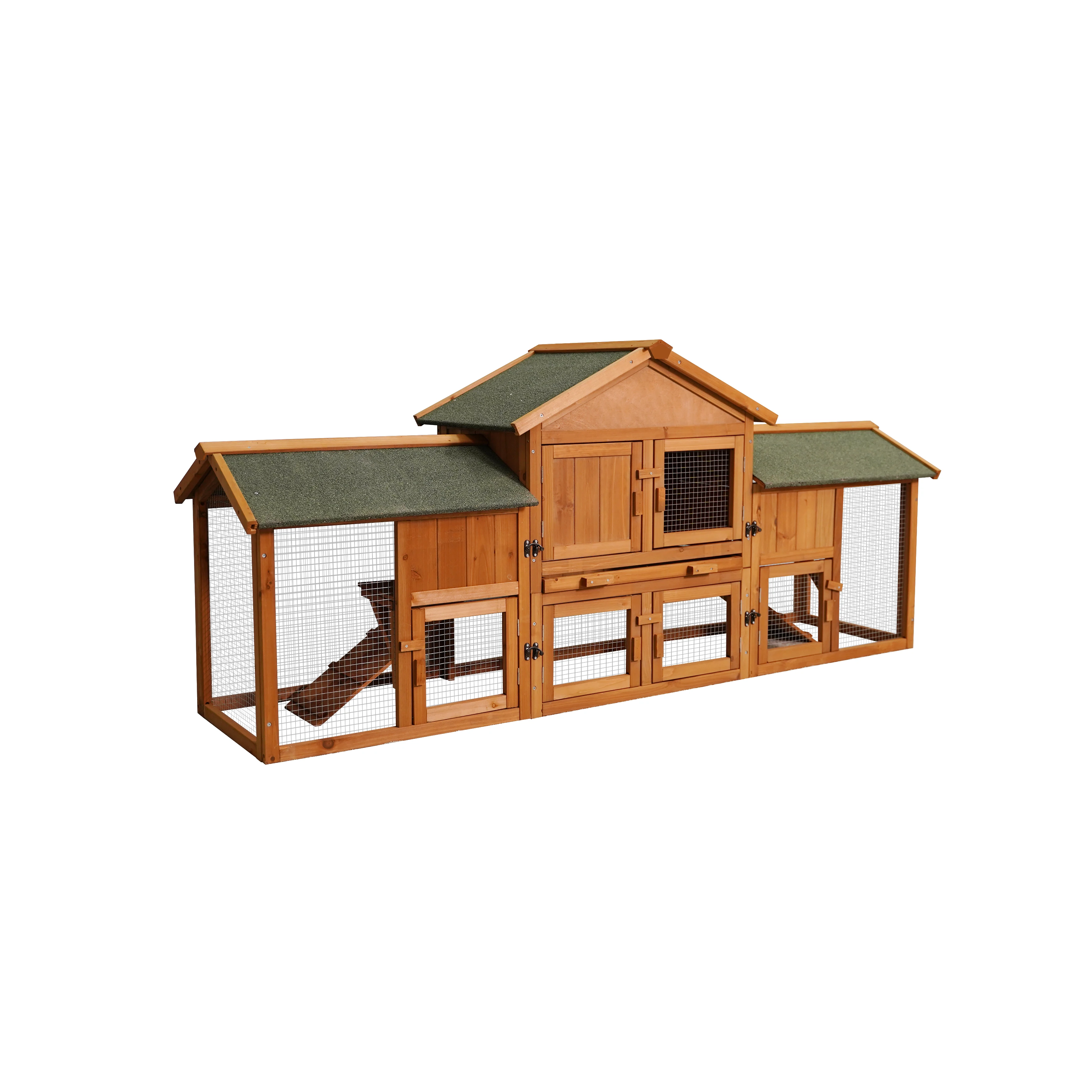 79.5" Extra Large Bunny Cage with 2 Runs House Small Animal Habitats
79.5" Extra Large Bunny Cage with 2 Runs House Small Animal Habitats