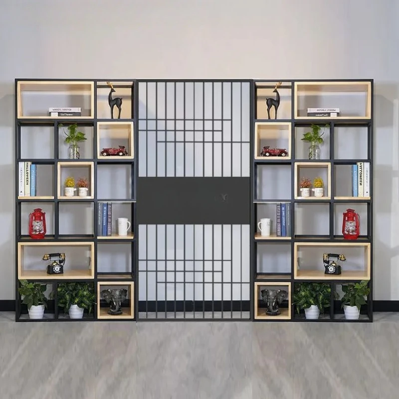 wrought iron screen partition industrial style restaurant decorative rack
wrought iron screen partition industrial style restaurant decorative rack