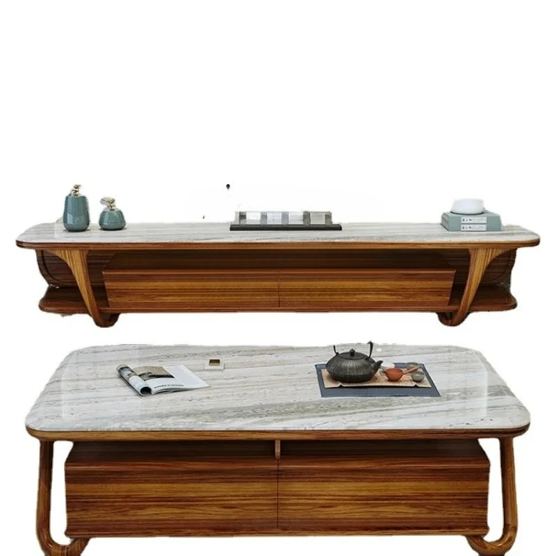 Ugyen Wooden Tea Table Solid Wood Simplicity Modern Marble Coffee Table TV Cabinet Combination
Ugyen Wooden Tea Table Solid Wood Simplicity Modern Marble Coffee Table TV Cabinet Combination