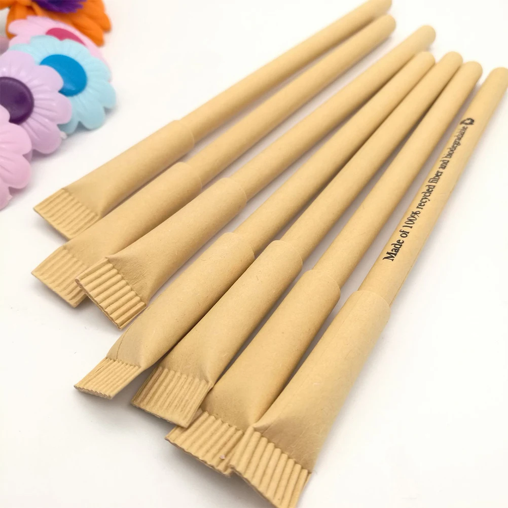 15pcs Paper Ballpoint Pens Creative Writing School Office Supplies Khaki Body Drawing Marking Journaling
15pcs Paper Ballpoint Pens Creative Writing School Office Supplies Khaki Body Drawing Marking Journaling