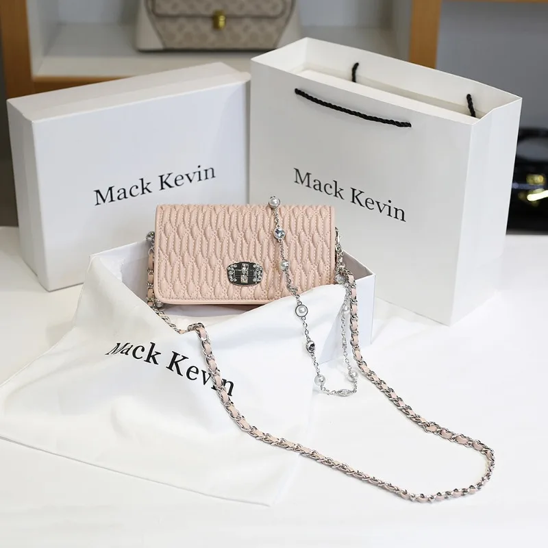 Кожаная плиссированная сумка Mac KKevin, женская сумка на цепочке премиум-класса, маленькая квадратная сумка через плечо
Кожаная плиссированная сумка Mac KKevin, женская сумка на цепочке премиум-класса, маленькая квадратная сумка через плечо