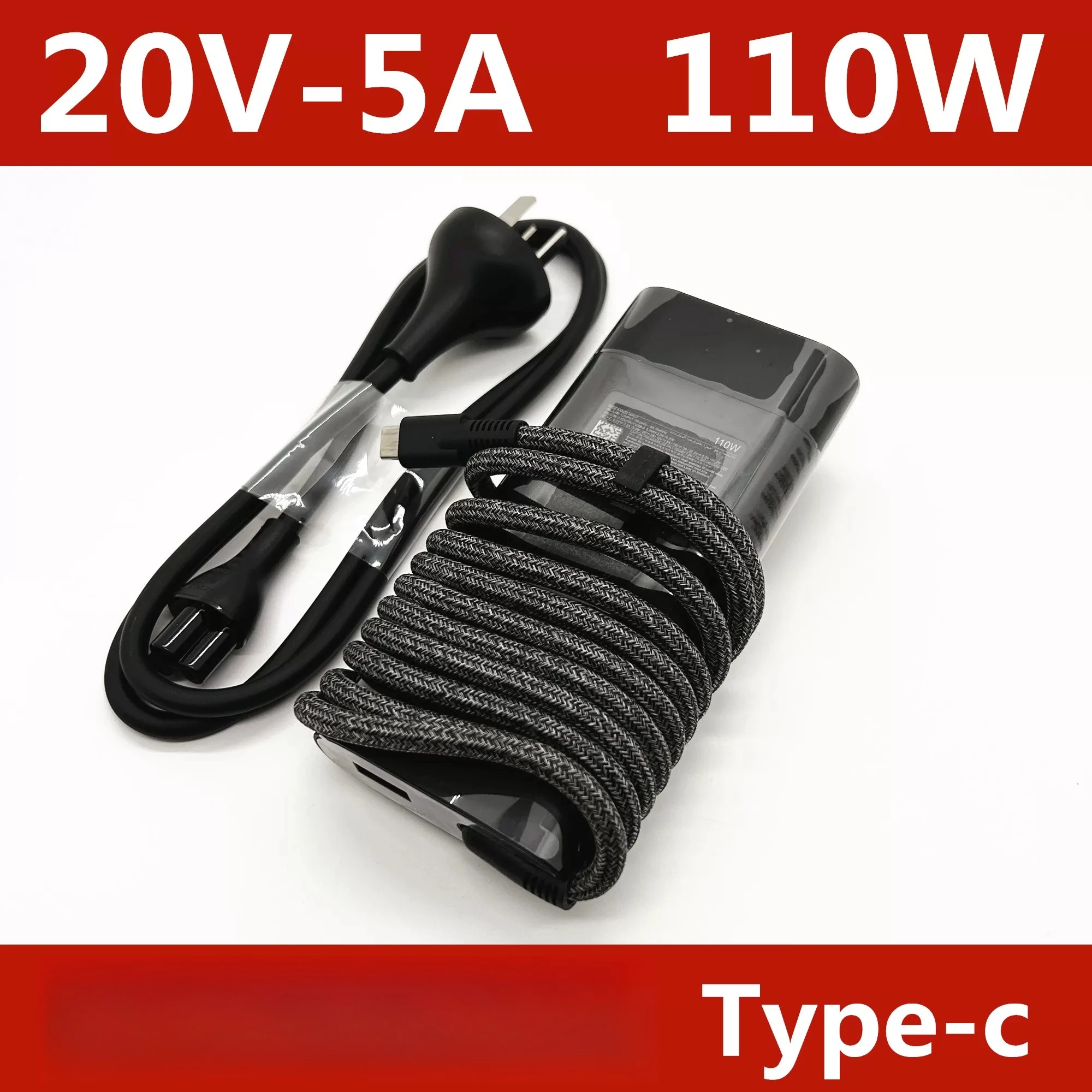 Original power adapter 110W charger 20V5A Type-c for HP Spectre x360 15 W159
Original power adapter 110W charger 20V5A Type-c for HP Spectre x360 15 W159