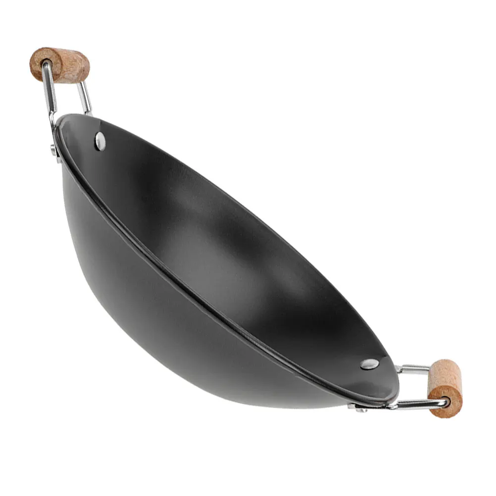 Anti Overflow 23cm Black Stainless Steel Pot Single Serve Camping Cooking Tool Portable Fry Pan Griddle Outdoor Kitchenware
Anti Overflow 23cm Black Stainless Steel Pot Single Serve Camping Cooking Tool Portable Fry Pan Griddle Outdoor Kitchenware