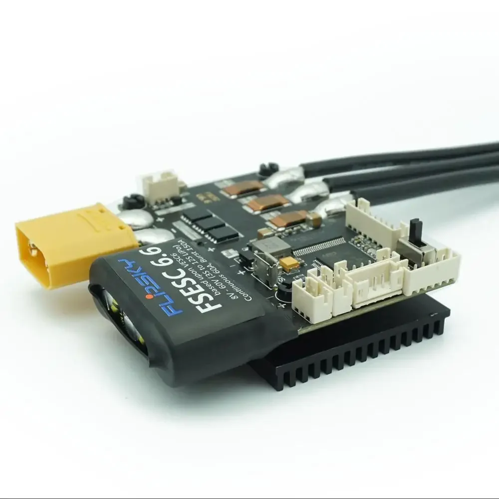 Flipsky motor brushless esc FSESC6.6 with Aluminum Heatsin base on VESC for electric skateboard
Flipsky motor brushless esc FSESC6.6 with Aluminum Heatsin base on VESC for electric skateboard