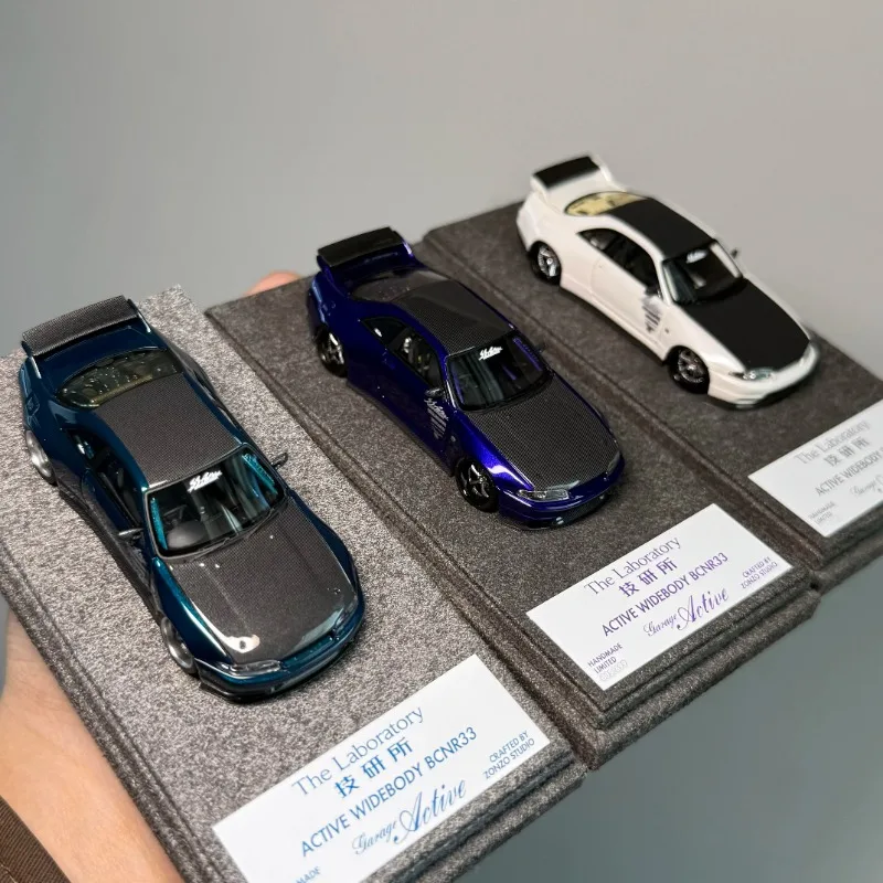Laboratory 1:64 Daytime Garag Active R33 Widebody Realistic Static Resin Car Model, Boys' Gift Toy Collection Piece.
Laboratory 1:64 Daytime Garag Active R33 Widebody Realistic Static Resin Car Model, Boys' Gift Toy Collection Piece.