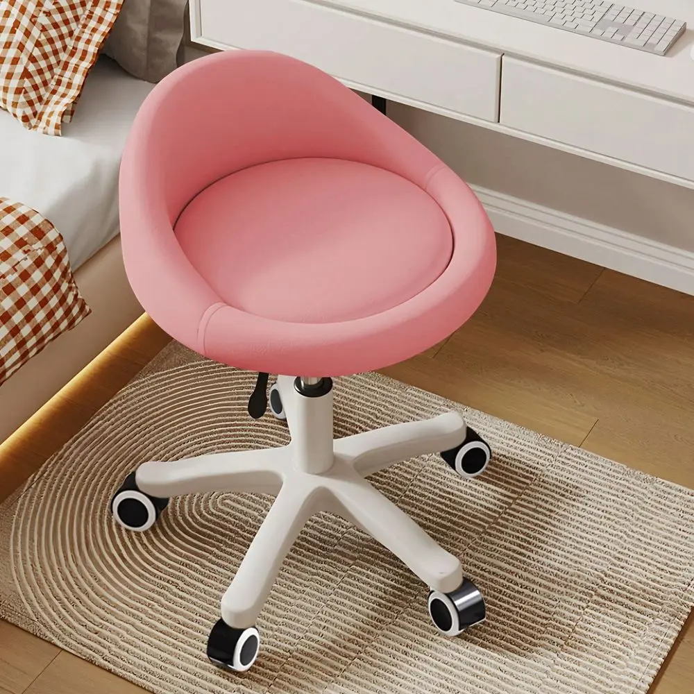 Rolling Stool Adjustable Height Tilt Swivel Stool With Backrest For Salon, Office, And Tattoo Studio Use
Rolling Stool Adjustable Height Tilt Swivel Stool With Backrest For Salon, Office, And Tattoo Studio Use