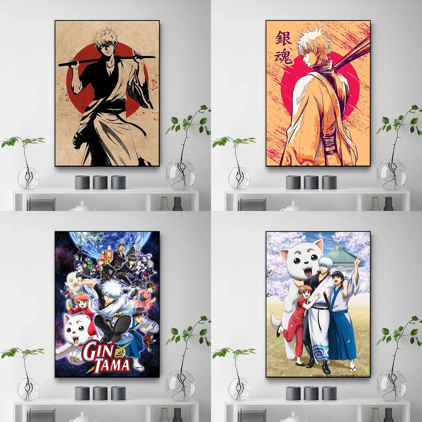 Anime Gintama Poster Cute Room Decor Posters for Wall Art Canvas Home Decorations Decorative Painting Paintings Decoration the
Anime Gintama Poster Cute Room Decor Posters for Wall Art Canvas Home Decorations Decorative Painting Paintings Decoration the
