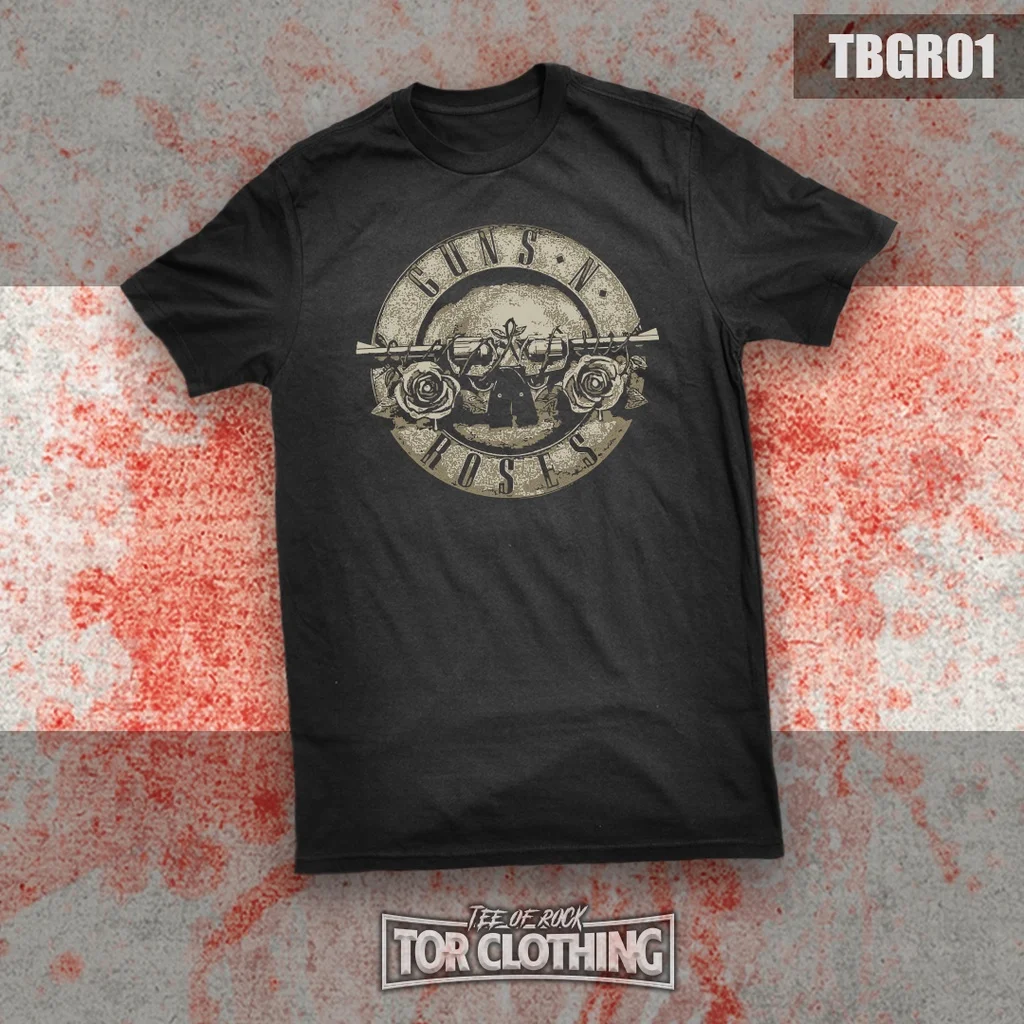 T-shirt Guns 'N Roses Classic Logo Band Rock American Fashion Tee Men Street Hip-hop Rock Short-sleeved Women Round-neck Top
T-shirt Guns 'N Roses Classic Logo Band Rock American Fashion Tee Men Street Hip-hop Rock Short-sleeved Women Round-neck Top