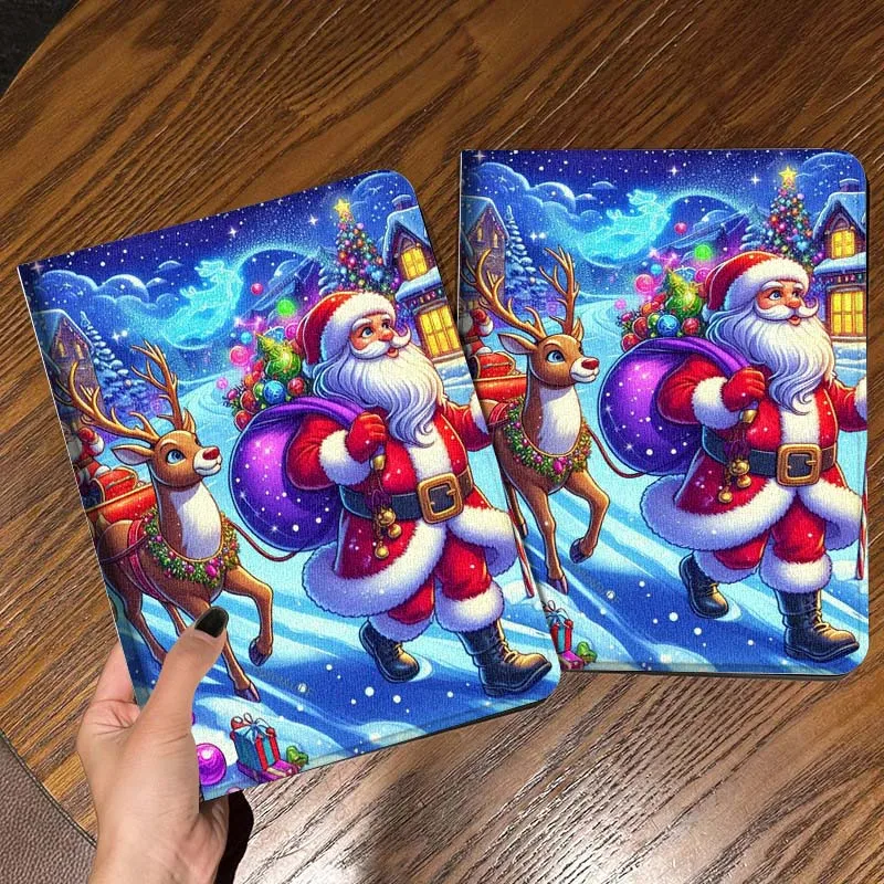 Cartoon Santa Reindeer Sleigh Cover For iPad Pro Mini Air 1 2 3 4 5 6 7 10 11 th 8 9 gen 11 M4 M5 Foldable Tablet Case
Cartoon Santa Reindeer Sleigh Cover For iPad Pro Mini Air 1 2 3 4 5 6 7 10 11 th 8 9 gen 11 M4 M5 Foldable Tablet Case