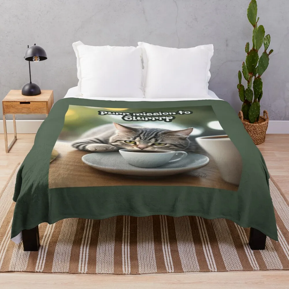 Purrmission to Slurp Throw Blanket Blankets Sofas Of Decoration Luxury Throw christmas decoration Blankets
Purrmission to Slurp Throw Blanket Blankets Sofas Of Decoration Luxury Throw christmas decoration Blankets