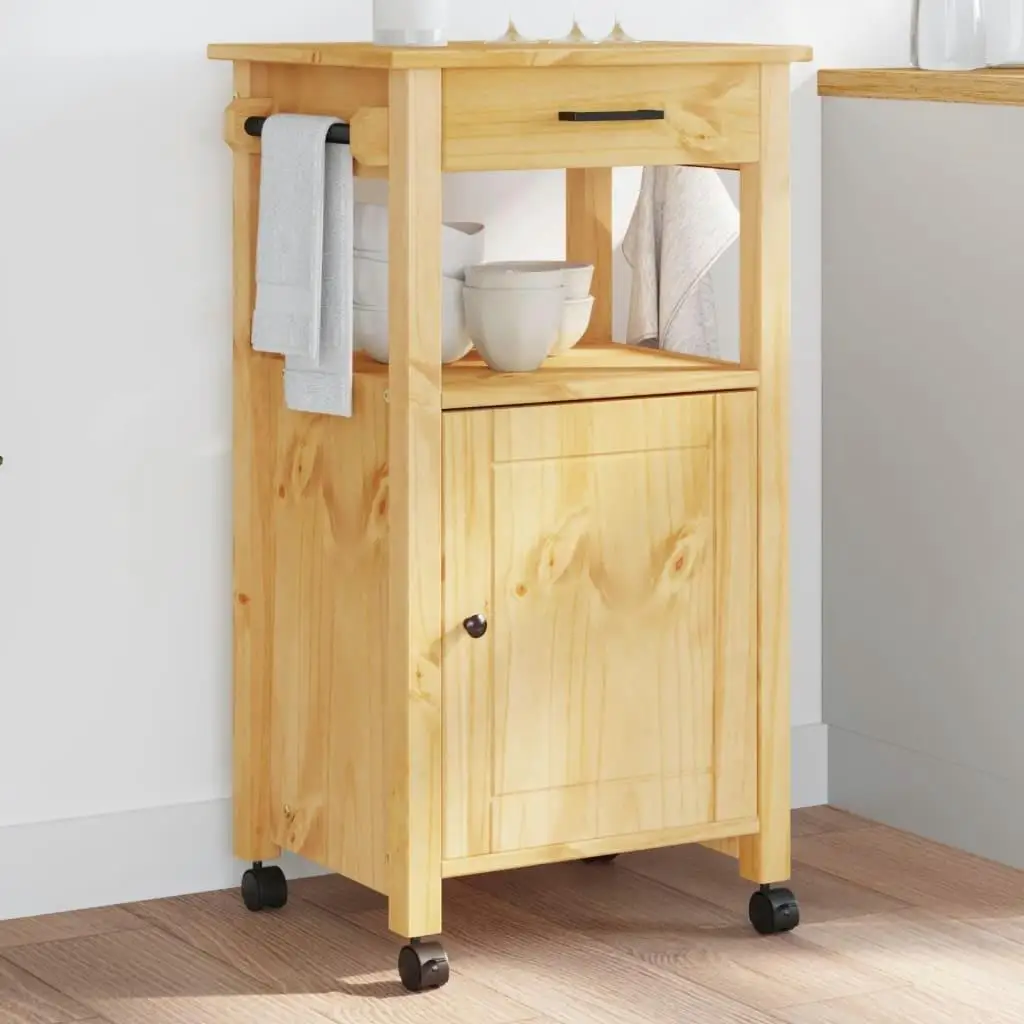 MONZA Kitchen Trolley - Solid Pine Wood, 18.9x15.7x35.4 - Stylish & Functional Storage Solution
MONZA Kitchen Trolley - Solid Pine Wood, 18.9x15.7x35.4 - Stylish & Functional Storage Solution