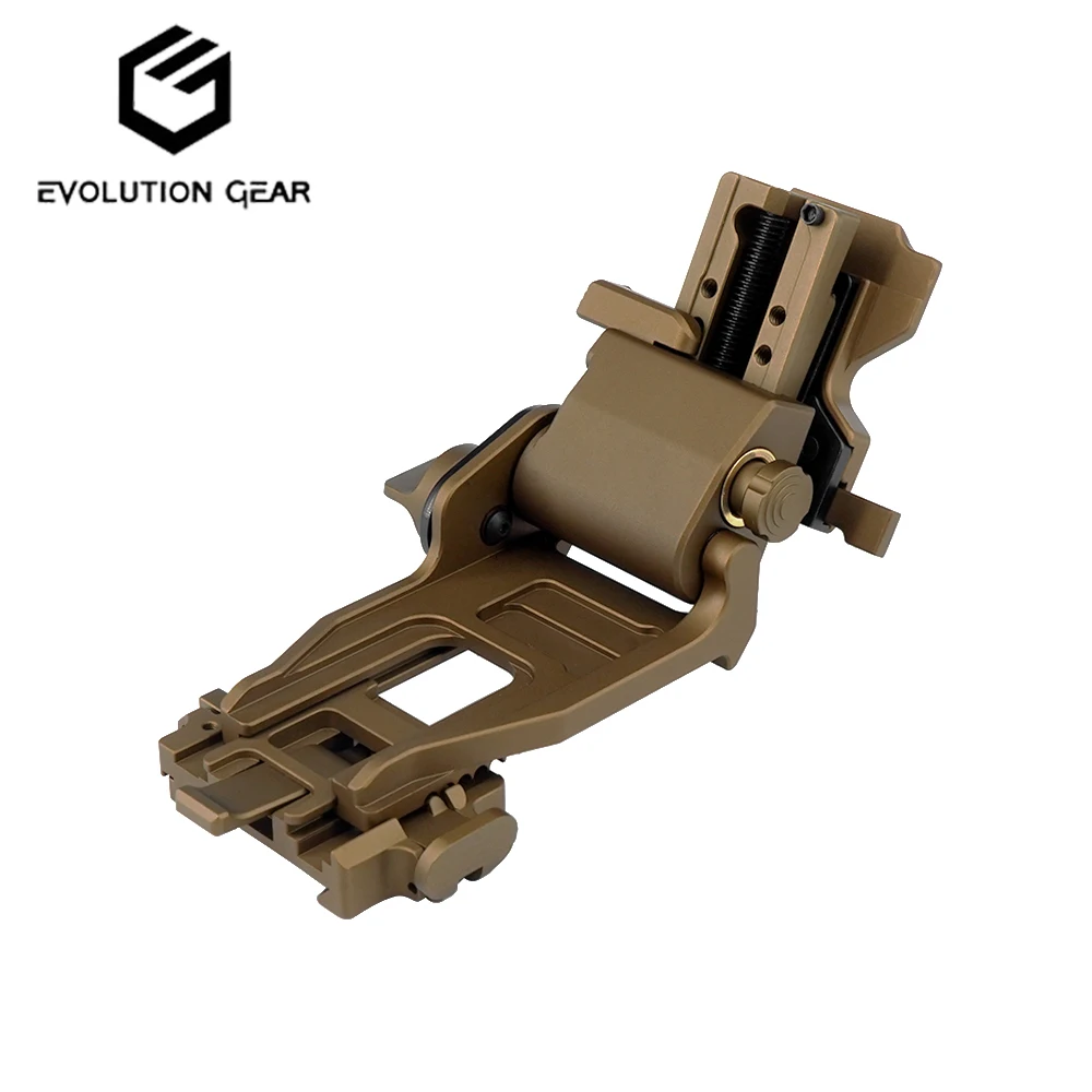 NVG Mount Low Profile Helmet Mount Flip-up For PVS-14 PVS-18 PVS-31 Adjustable Dovetail Shoe and Six Position Mount
NVG Mount Low Profile Helmet Mount Flip-up For PVS-14 PVS-18 PVS-31 Adjustable Dovetail Shoe and Six Position Mount
