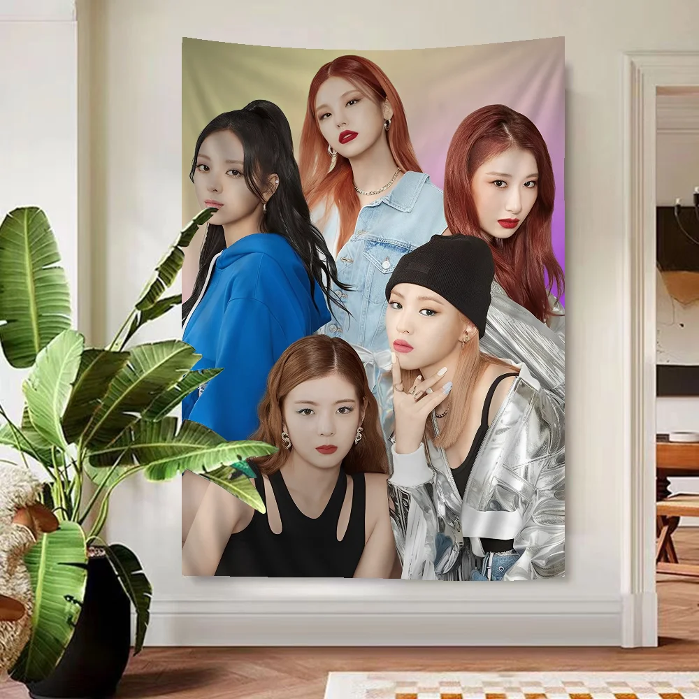 J-YP I-itzy Girls Colorful Tapestry Wall Hanging Hippie Flower Wall Carpets Dorm Decor Wall Art Decor
J-YP I-itzy Girls Colorful Tapestry Wall Hanging Hippie Flower Wall Carpets Dorm Decor Wall Art Decor