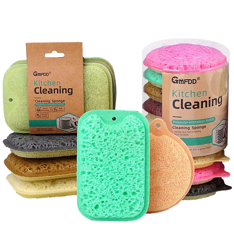 Multi-Porous Seaweed Sponge Scrubber | Double-Sided Heavy-Duty Magic Cleaning Pad for Kitchen Dish & Pot Washing
Multi-Porous Seaweed Sponge Scrubber | Double-Sided Heavy-Duty Magic Cleaning Pad for Kitchen Dish & Pot Washing