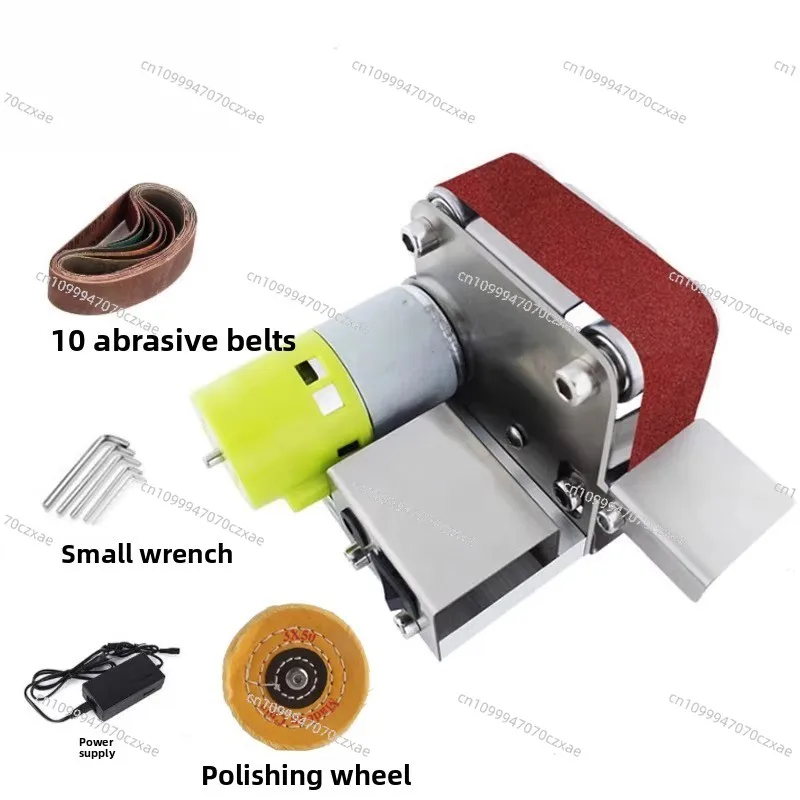 Small Mini Electric Belt Sander, Desktop Sanding and Polishing Machine
Small Mini Electric Belt Sander, Desktop Sanding and Polishing Machine