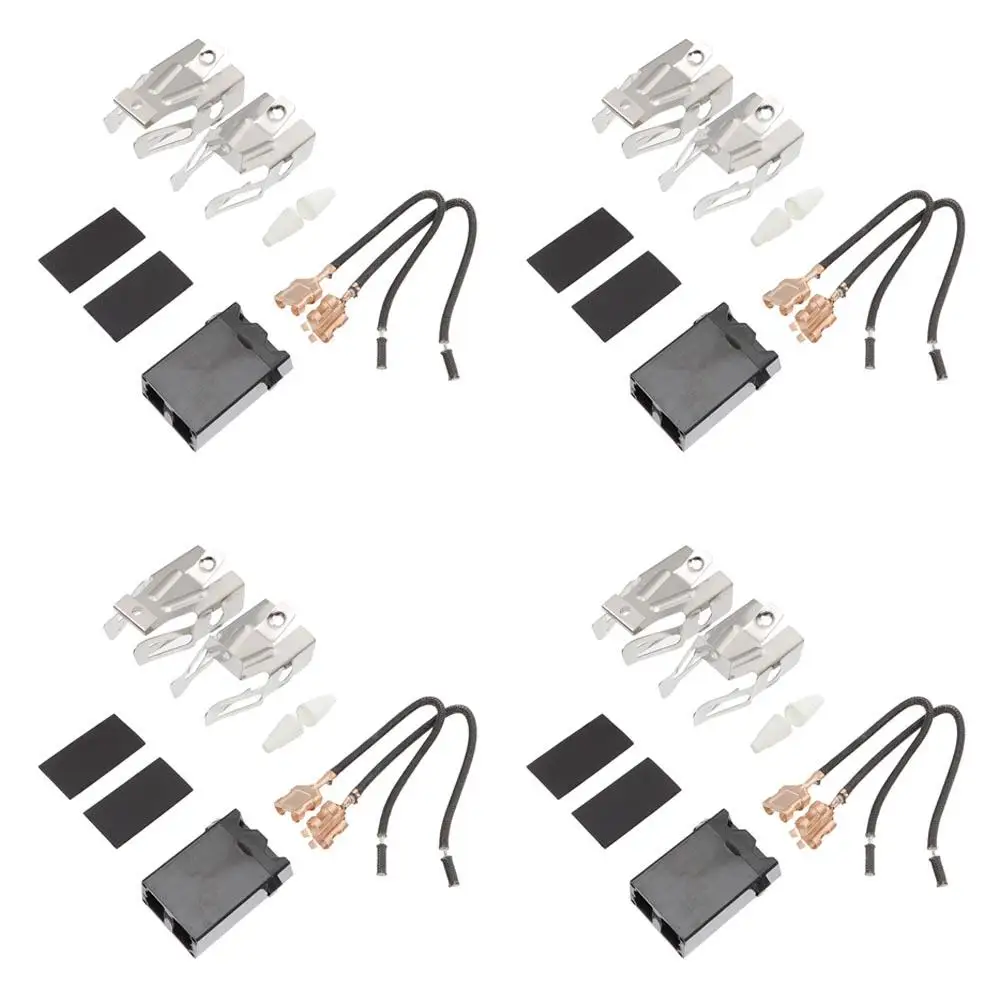 4 Sets Burner Kit Durable Material Oven Range Receptacle Burner Receptacle Kit Stove Replacement Parts Kitchen Accessories
4 Sets Burner Kit Durable Material Oven Range Receptacle Burner Receptacle Kit Stove Replacement Parts Kitchen Accessories