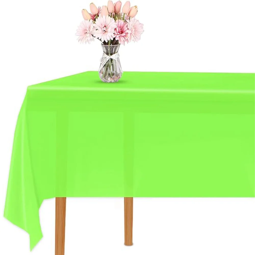 Neon Plastic Tablecloths 54" x 108" Rectangular Tablecloths neon Green Tablecloth Birthday Table Wedding Christmas Anniversary
Neon Plastic Tablecloths 54" x 108" Rectangular Tablecloths neon Green Tablecloth Birthday Table Wedding Christmas Anniversary