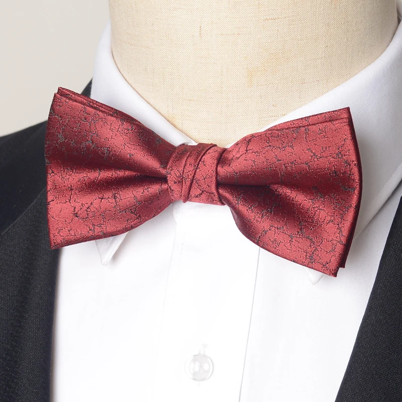 High Quality Deep Red Flower Bud Bow Tie Men's Gift Fashion Butterfly Wedding Gift Banquet Shirt Accessories 100% Silk Bow Tie
High Quality Deep Red Flower Bud Bow Tie Men's Gift Fashion Butterfly Wedding Gift Banquet Shirt Accessories 100% Silk Bow Tie