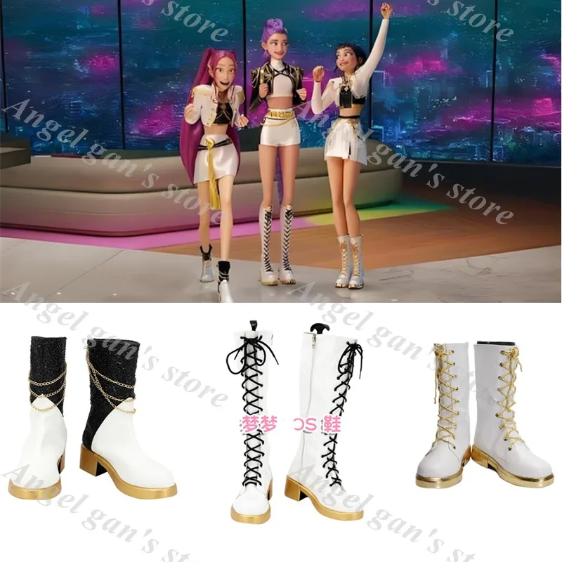 Обувь для косплея Zoey Rumi Mira для девочек, обувь для охотников на демонов KPop, обувь для девочек, костюм аниме, ботинки, детские ботинки на заказ, обувь
Обувь для косплея Zoey Rumi Mira для девочек, обувь для охотников на демонов KPop, обувь для девочек, костюм аниме, ботинки, детские ботинки на заказ, обувь