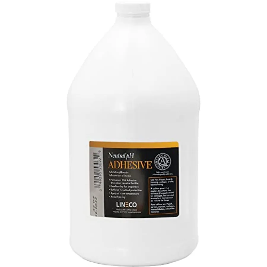 Neutral pH Adhesive Acid-Free All-purpose Glue Dries Clear and Remains Flexible. Used for Bookbinding and Book Repair Paper Art
Neutral pH Adhesive Acid-Free All-purpose Glue Dries Clear and Remains Flexible. Used for Bookbinding and Book Repair Paper Art