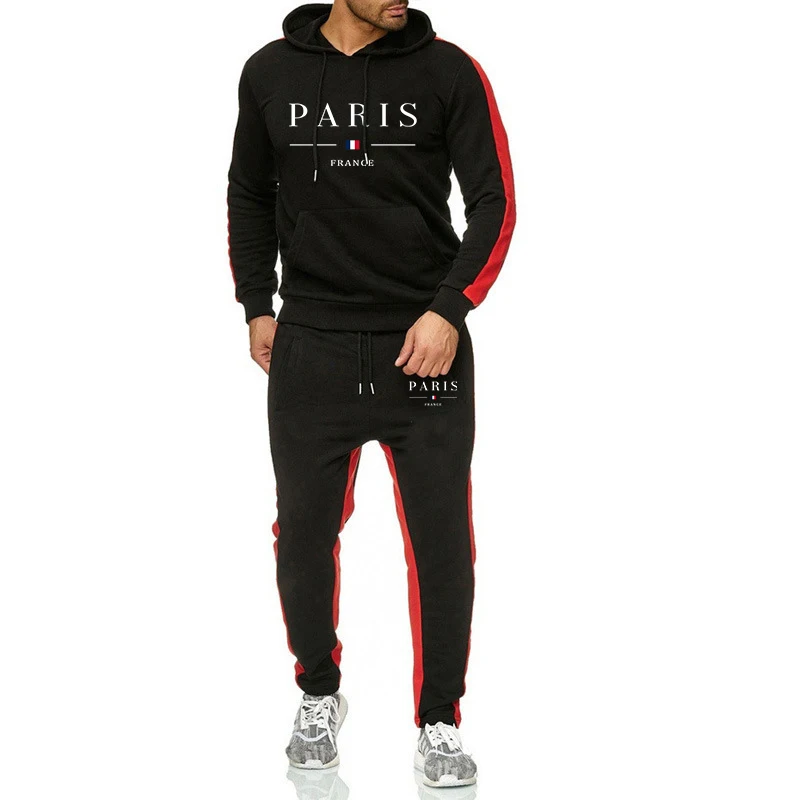 Men Two Piece Outdoors Mens Tracksuit Set Hot Sale Sportswear Single Sweatpants Hoodie Fashion Comfortable Casual Jogging Casual
Men Two Piece Outdoors Mens Tracksuit Set Hot Sale Sportswear Single Sweatpants Hoodie Fashion Comfortable Casual Jogging Casual