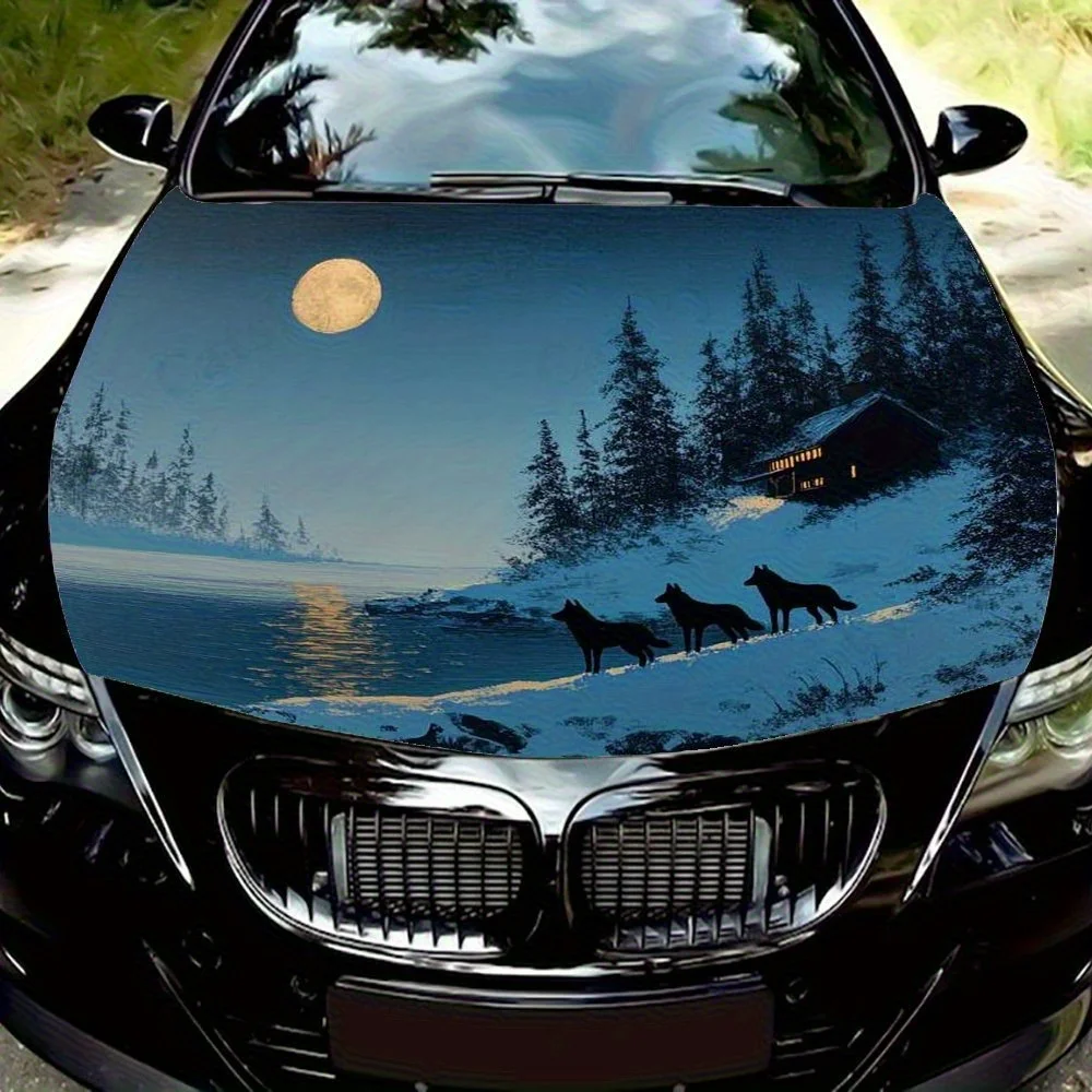 Cyberpunk City Eagle Personalized Custom Car Hood Stickers, Trendy Scratch Resistant Car Film Stickers, Car Parts Accessories, G 
Cyberpunk City Eagle Personalized Custom Car Hood Stickers, Trendy Scratch Resistant Car Film Stickers, Car Parts Accessories, G