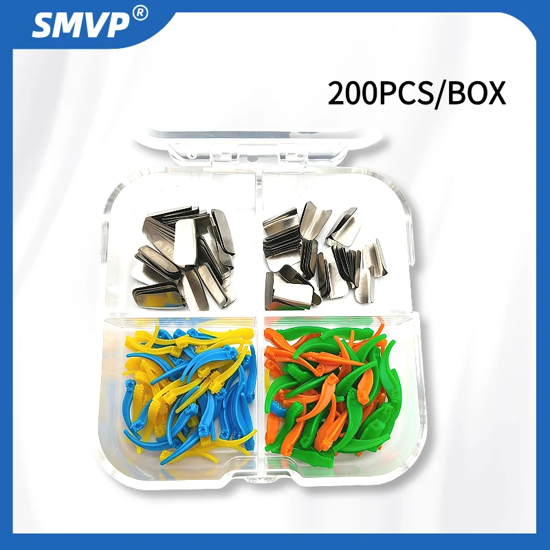 200PCS Dental Anterior Sectional Matrix Bands Wedges Kit Autoclavable For Front Tooth Filling Restoration Dentistry Instruments
200PCS Dental Anterior Sectional Matrix Bands Wedges Kit Autoclavable For Front Tooth Filling Restoration Dentistry Instruments