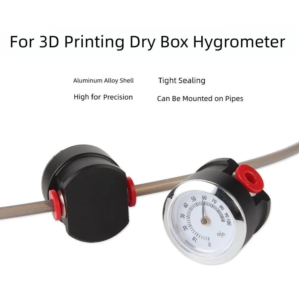 Гигрометр сушильной коробки для деталей 3D-принтера с креплением на трубку, предназначенный для Bambu Lab, для X1, для P1, для точного контроля влажности
Гигрометр сушильной коробки для деталей 3D-принтера с креплением на трубку, предназначенный для Bambu Lab, для X1, для P1, для точного контроля влажности