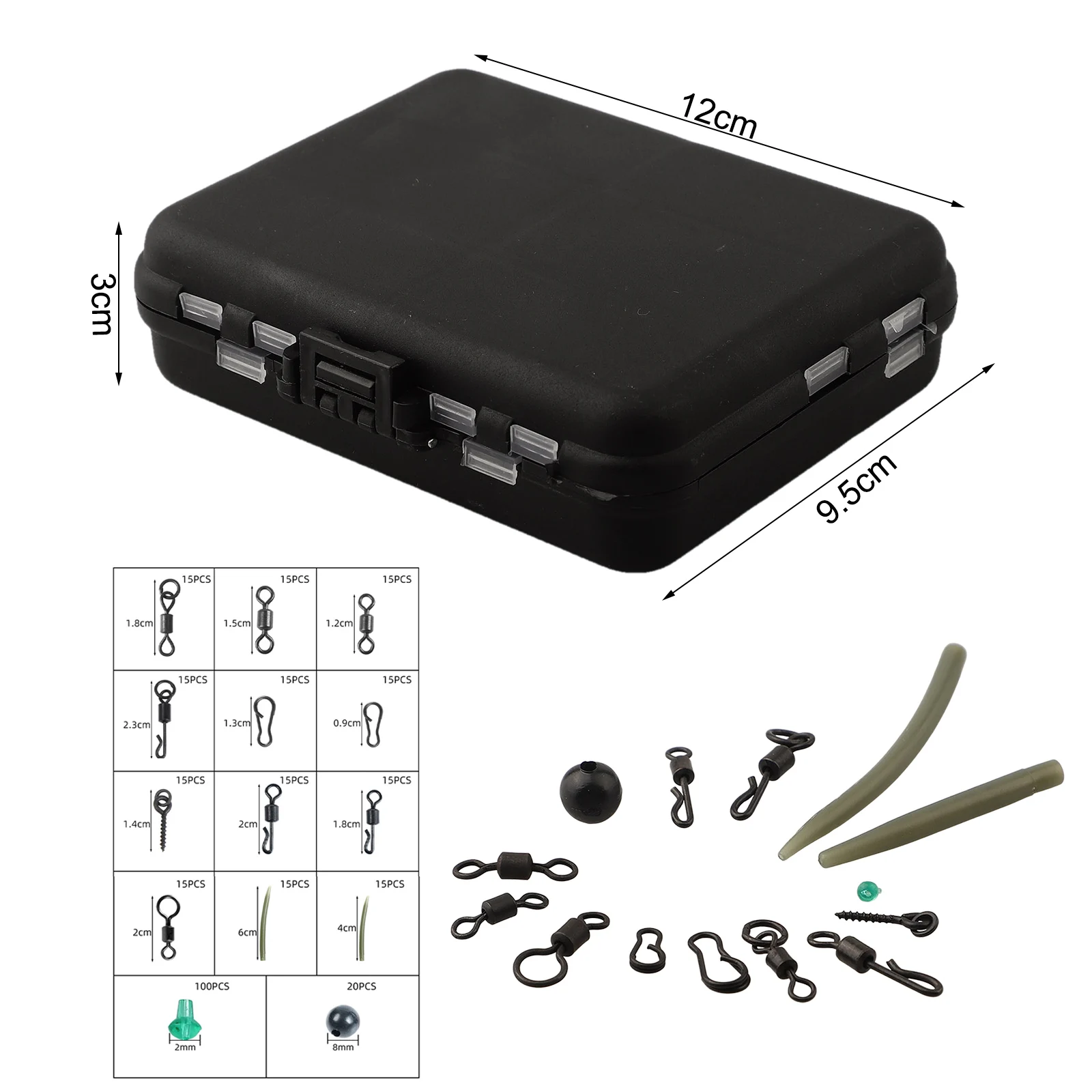 Carp Fishing Tackle Plastic Rigs Safe To Carry Safety Swivels Hair Functional Hooks Not Easy To Be Crushed New
Carp Fishing Tackle Plastic Rigs Safe To Carry Safety Swivels Hair Functional Hooks Not Easy To Be Crushed New