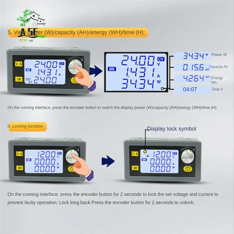 A05E-CNC Adjustable DC Regulated Power Supply Constant Voltage Constant Current Maintenance 20A/1200W Step-Down Module
A05E-CNC Adjustable DC Regulated Power Supply Constant Voltage Constant Current Maintenance 20A/1200W Step-Down Module
