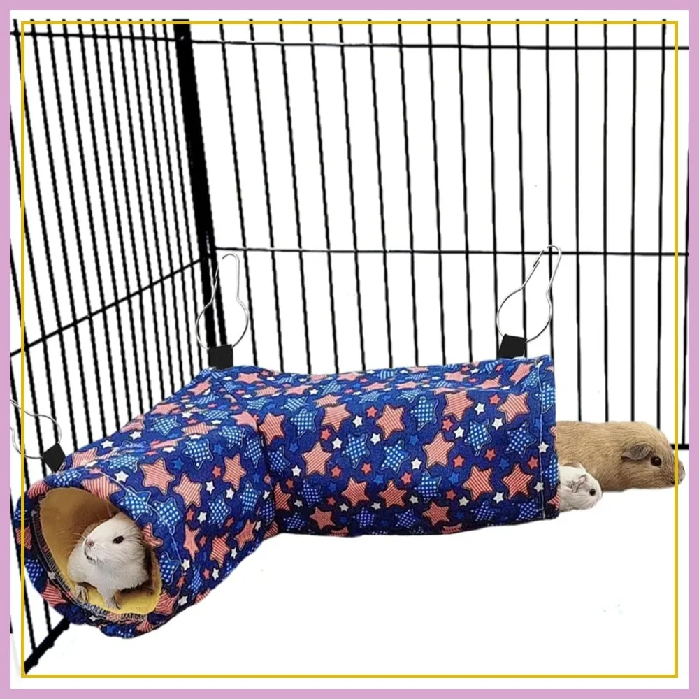 Small Animal Hammock Bed, Cozy Corner Tunnel & Tube for Guinea Pig, Rat, Ferret, Hedgehog, Chinchilla Hideout
Small Animal Hammock Bed, Cozy Corner Tunnel & Tube for Guinea Pig, Rat, Ferret, Hedgehog, Chinchilla Hideout