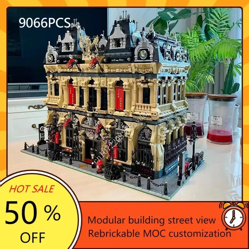 The Opera Building Modular MOC Creative street view Model Building Blocks Architecture DIY Education Assembly Model Toys Gifts
The Opera Building Modular MOC Creative street view Model Building Blocks Architecture DIY Education Assembly Model Toys Gifts